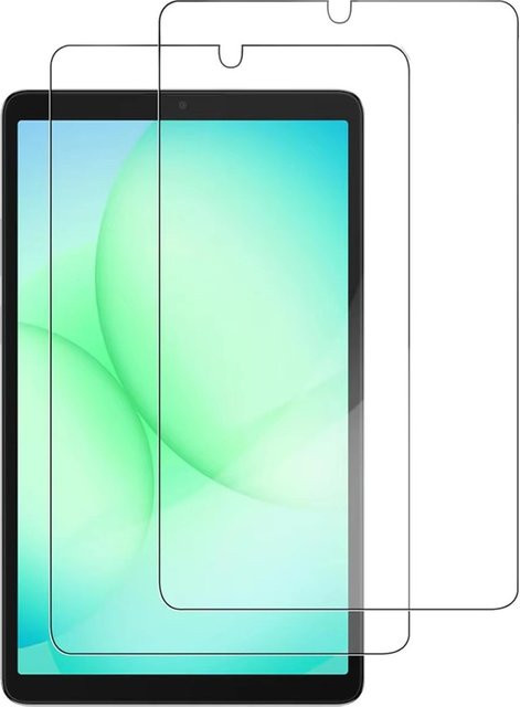 2 Stück Samsung Galaxy Tab A9 A11 8,7 Zoll Displayschutzfolie aus 9H gehärtetem Glas, transparent - Bild 1