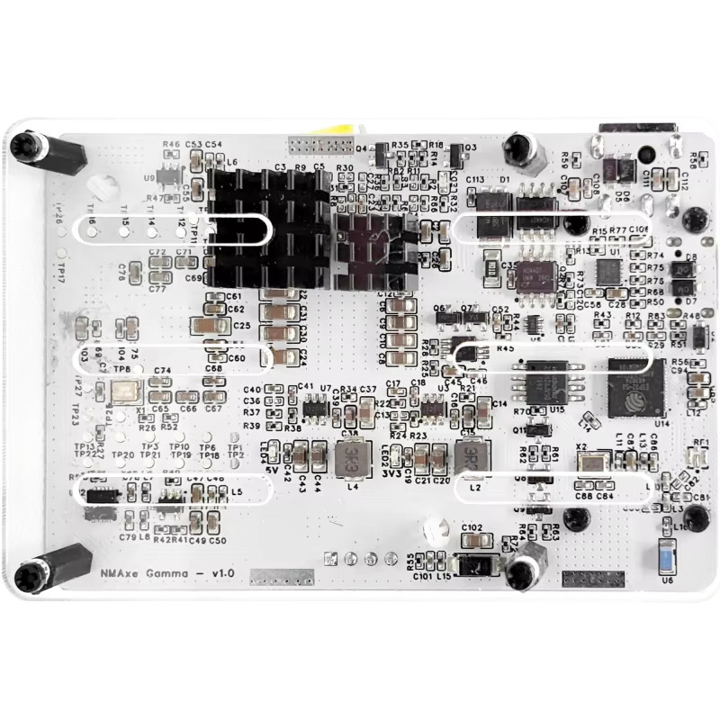 NMAxe Gamma NMMiner BM1370 ASIC BTC Solo Lottery Miner 1.2TH/s Open-Source für den Heimgebrauch - Bild 2