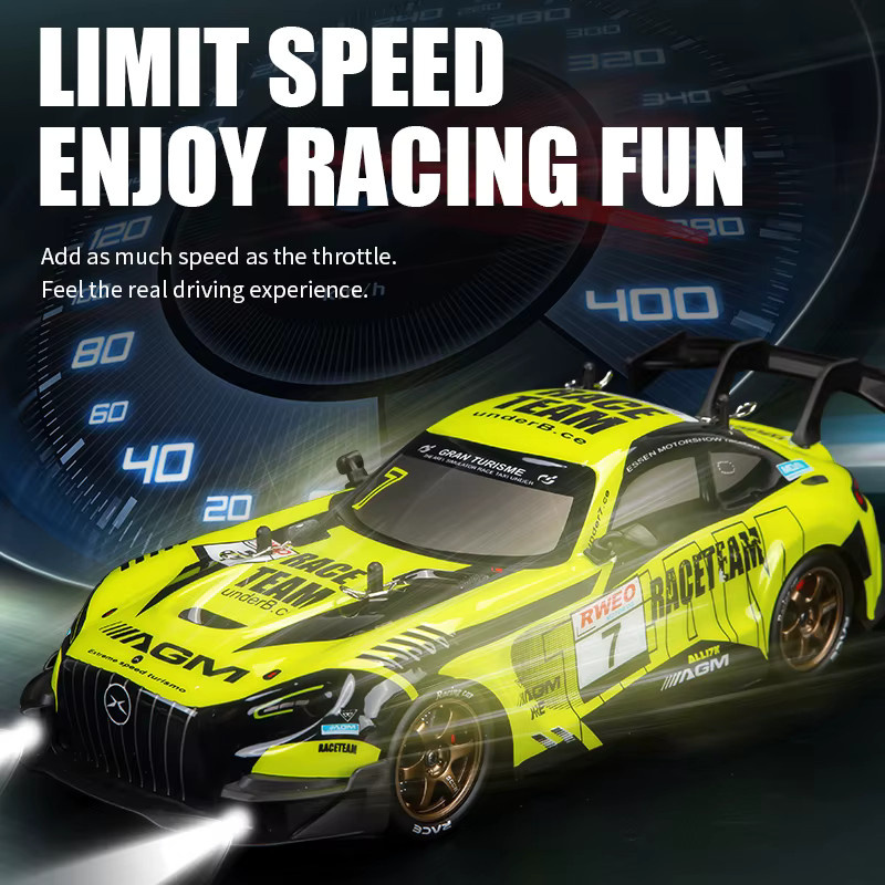 JJRC GTR RC Fernbedienungsauto, Allradantrieb-Drift, Hochgeschwindigkeits-Rennspielauto - Bild 3