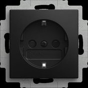 Busch-Jaeger Steckdoseneinsatz 20 EURB-915 Schwarz - Bild 1