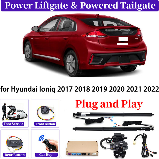 ZJCGO Automatisches elektrisches Heckklappen-Kit für Hyundai Ioniq (Modelljahre 2017-2022) OEM Upgrade System - Bild 1