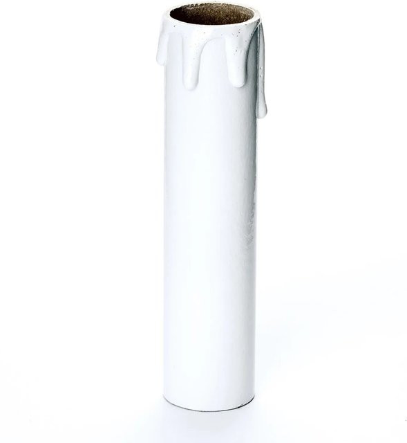 Orion Lightstyle Kerzenhülse mit Tropfen E14 in Weiß, Höhe: 115 mm, Durchmesser: 26 mm - Bild 1
