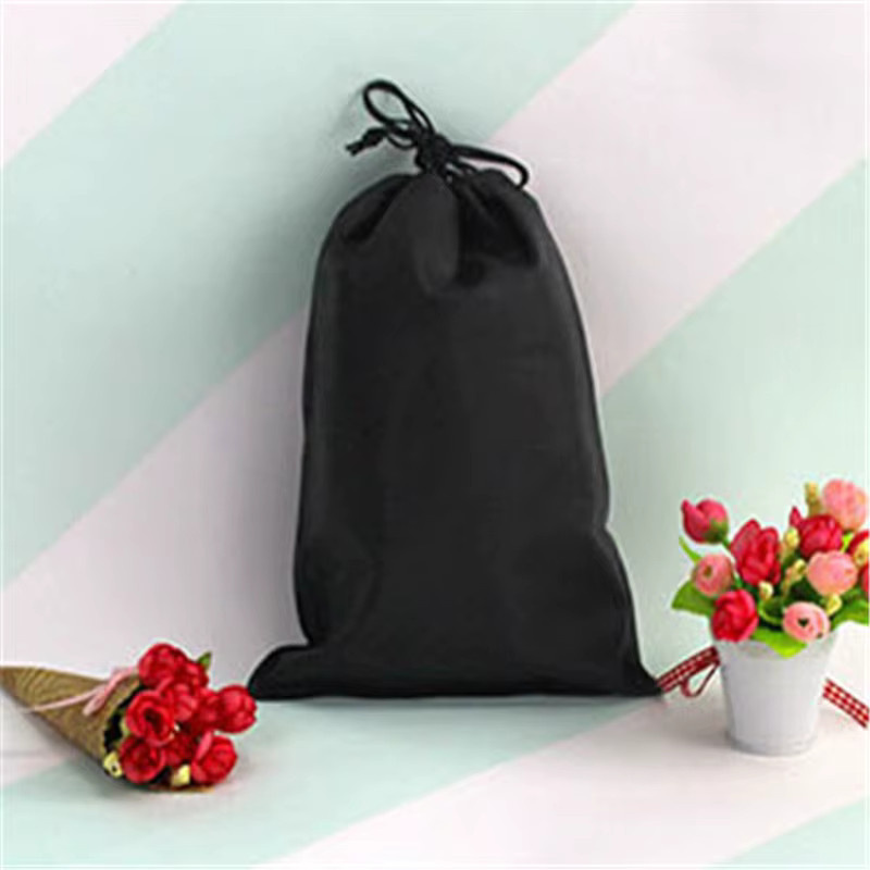 20 Stück Whosales Vliesbeutel mit Kordelzug in Weiß, Schwarz und Rosa zur staubfreien Aufbewahrung von Kleidung - Bild 4