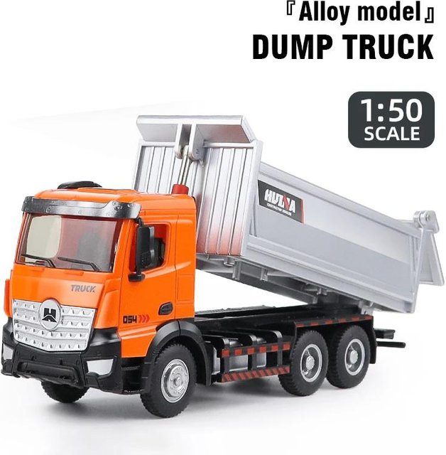 Huina Bergbau-Mischwagen Muldenkipper, Modell, 1:50 Maßstab - Bild 1