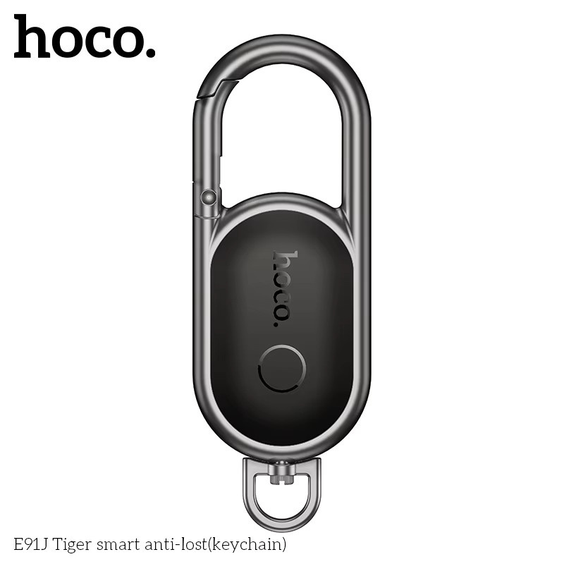 HOCO E91J Mini GPS-Tracker SmartTag Schlüsselanhänger in Schwarz, kompatibel mit der iOS Find My App zur Anti-Verlust-Ortung für Haustiere, Autoschlüssel oder Geldbörsen - Bild 4