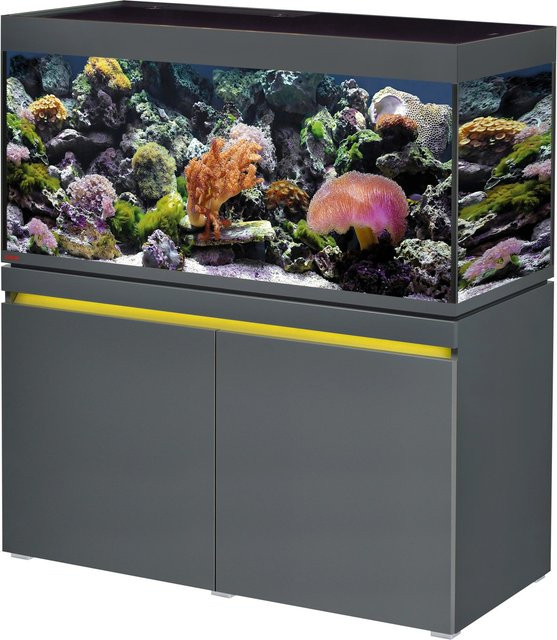 Eheim Aquarium-Kombination Incpiria Marine 430 in Graphit mit Weißglas - Bild 1