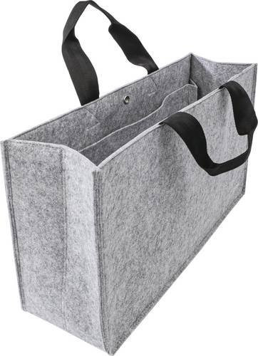 Sigel Desk Sharing Bag Basic L Laptoptasche aus Kunstfilz für Laptops bis 17,3 Zoll in Hellgrau - Bild 1