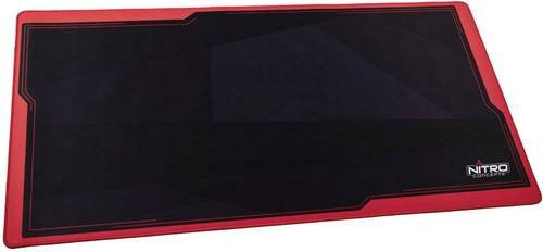 Nitro Concepts DM12 Gaming-Mauspad Schwarz Rot - Bild 1