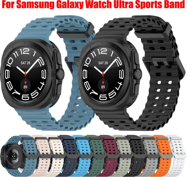 Uhrenarmband Silikon, Samsung Galaxy Watch Ultra 47mm, Unisex - Bild 1
