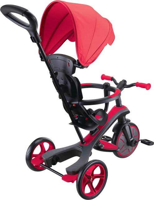 Globber Explorer Trike 4in1 Kinderfahrzeug rot - Bild 2