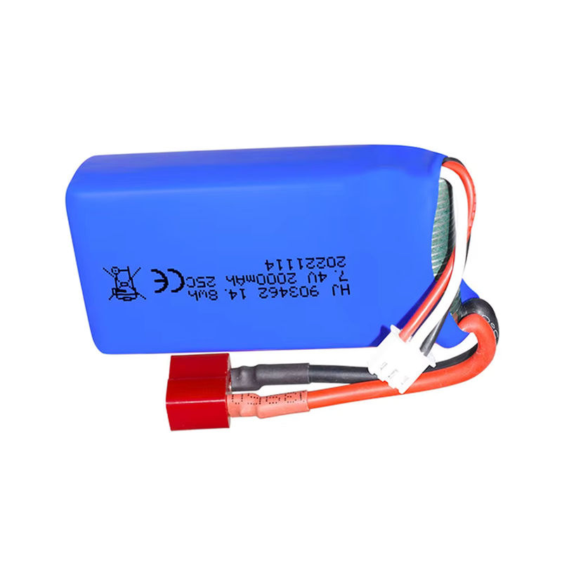 jiaojiren Lipo-Akku für RC Boot Auto Schnellboot Ersatzteile 2S 7,4 V - Bild 4