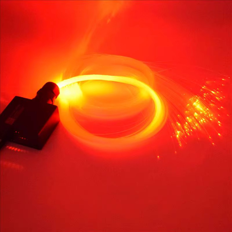 SENVODO RGBW LED Glasfaser Licht-Set mit App-Steuerung und Twinkle-Effekt, 16W, DC12V, Multicolor, für Sternenhimmel in Auto oder Haus - Bild 2