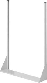 Kappes RasterPlan Stellwand Standmodul einseitig in Grau und Weiß, H x B x T: 145 x 100 x 24 cm - Bild 1