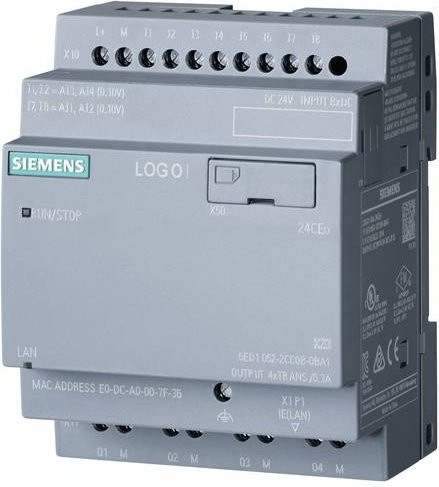 Siemens SPS-Steuerungsmodul 6ED1052-2CC08-0BA2 in Grau, 24 V/DC - Bild 1