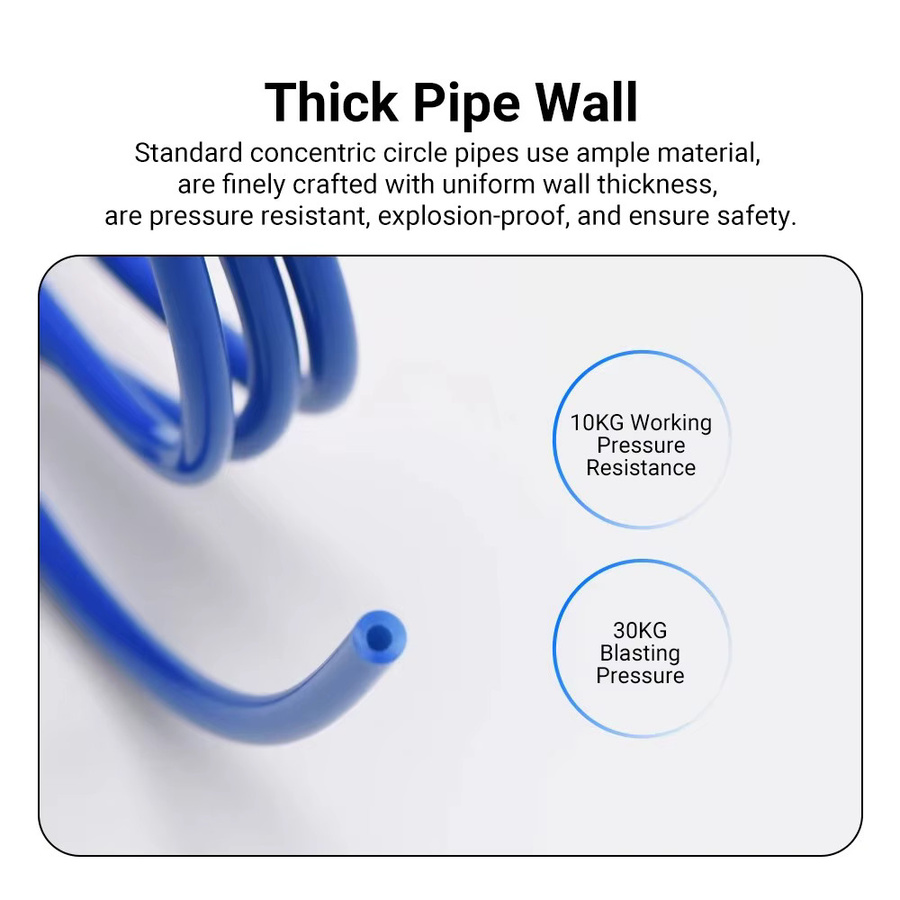 4M PTFE Teflon-Schlauch für Creality 3D-Drucker, Blau, ID 2 mm, OD 4 mm - Bild 2