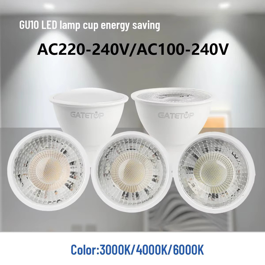 5er Set Gatetop LED Strahler GU10 5W in Warmweiß, flimmerfrei, Ersatz für 40W Halogenlampen - Bild 2