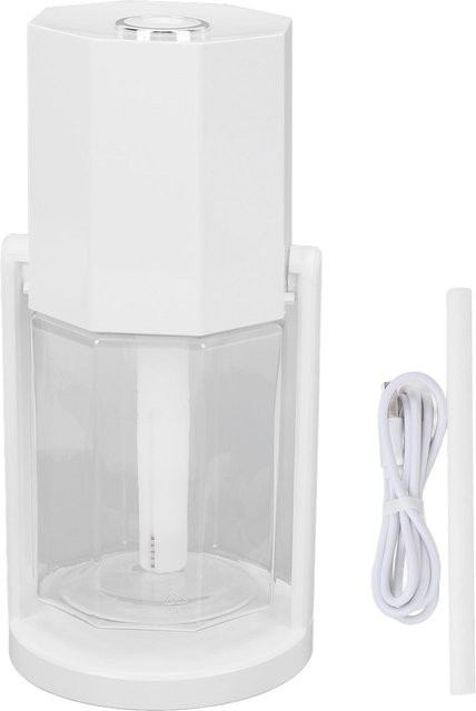 Tragbarer Ultraschall-Luftbefeuchter von OutsideWorld für Auto und Desktop, 360 Grad drehbar, Weiß - Bild 1
