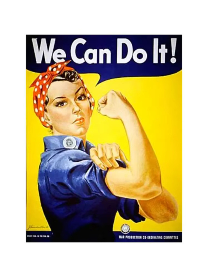 CIFBUY Retro-Metallschild We Can Do It Wanddekoration mit Armee-Motiv in Multicolor - Bild 2