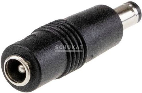 Mean Well DC-PLUG-P1J-P1L Adapter Barrel Plug Schwarz - Bild 1