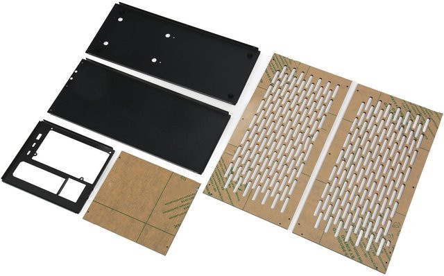 TH3P4 ITX Gehäuse aus Stahl und Acryl in Schwarz mit Thunderbolt und PD Ladung Unterstützung - Bild 1