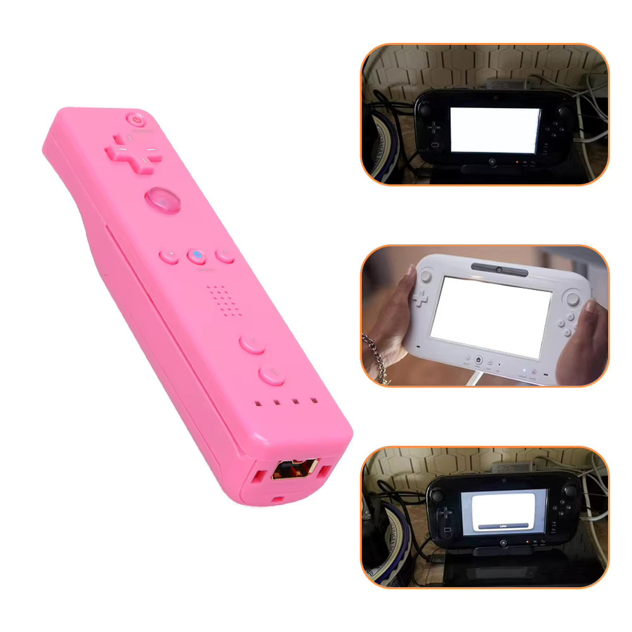 Nintendo Kabelloser Gamepad Controller Handgriff für Wii und Wii U Spiele in Rot - Bild 2