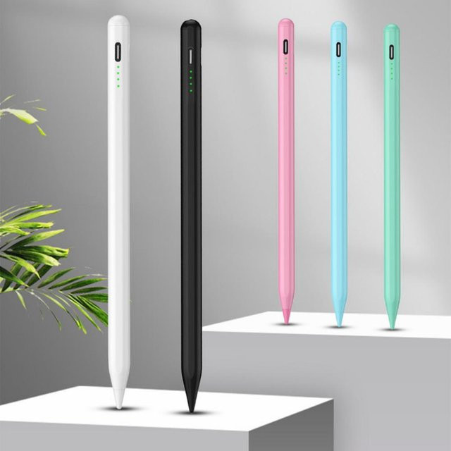 Sinbeda Universal-Eingabestift für Tablet und iPad, Touch-Stift für Huawei, Lenovo, Samsung, Xiaomi Redmi und Smartphones in Pink oder Weiß - Bild 1