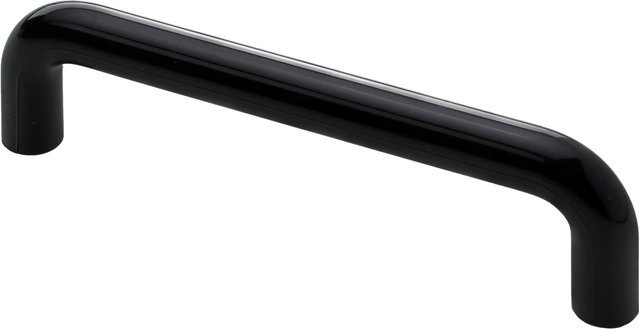 Hettich Möbelgriff Bar aus Kunststoff in Schwarz B: 10,5 cm, H: 2,8 cm, T: 1,2 cm - Bild 1