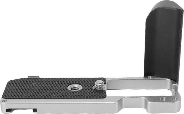 ZuiyouBaby L-Form Handgriff Halterung in Silber passend für X-M5 Kamera mit integrierter Schnellwechselplatte und Anti-Rutsch-Pad - Bild 1