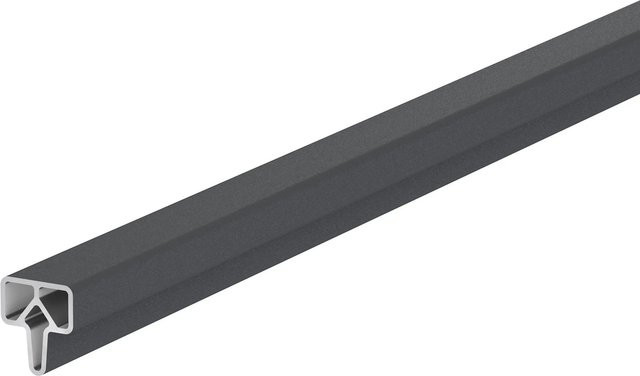 ZacAlu Startprofil aus Aluminium in Anthrazit für WPC Diele, Länge: 179,5 cm, Breite: 21,2 cm - Bild 1