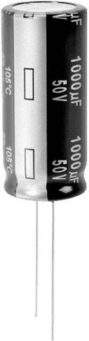 Panasonic Elektrolyt-Kondensator radial bedrahtet 4.700 µF 10V 20% Schwarz - Bild 1