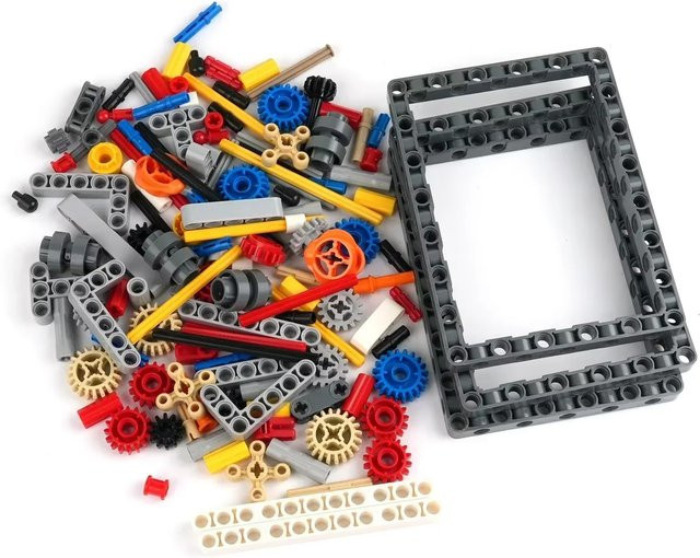 LEGO MOC-50877 Ultrakompaktes 8+N+R Geschwindigkeits-Sequentielles Getriebe, 135-teiliges Set, ab 8 Jahren - Bild 1