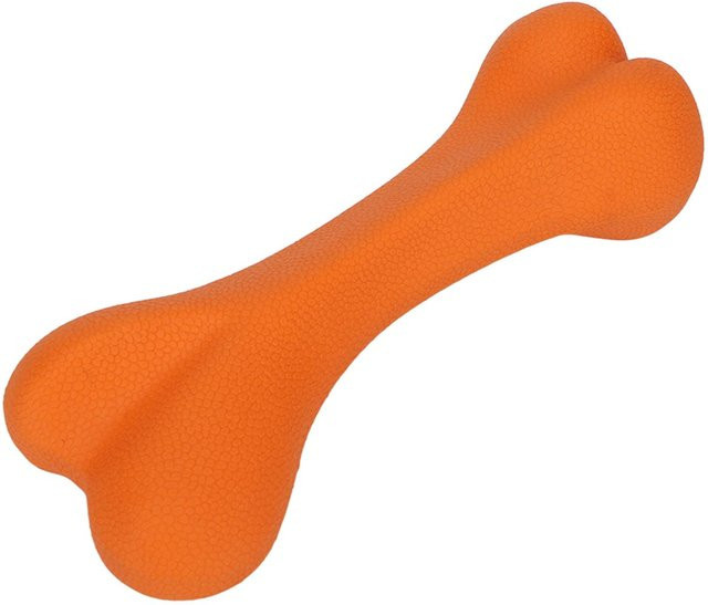 mfySpace Hundeknochen Spielzeug, Gummi, orange, S S - Bild 1