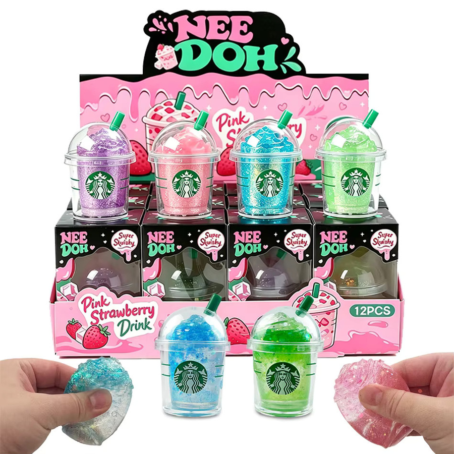 Bandai Need Doh Blind Box, Sensorisches Quetschspielzeug, Stressabbau-Trinkbecher - Bild 2