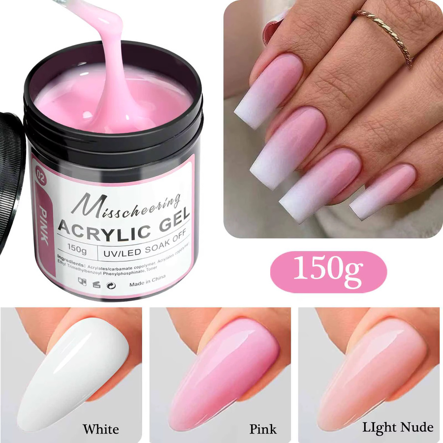 Misscheering Builder Nagel Gel, Clear, 100g, Glänzend - Bild 2