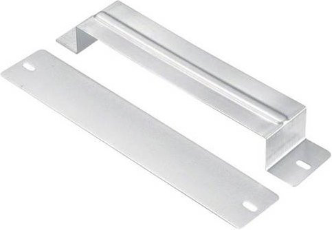 Hager Elektro-Sockelleisten-Zubehör Verbinderschelle aus Stahl in Silber - Bild 1