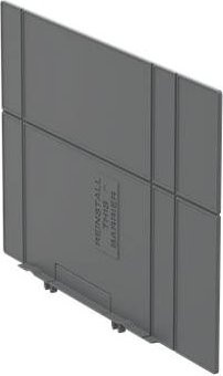 ABB OXEB1600/4 Phasentrennwand aus grauem Kunststoff - Bild 1