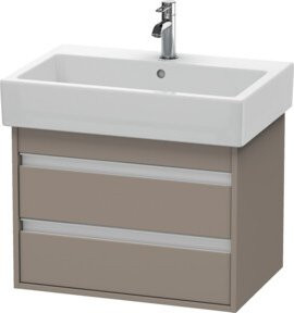 Duravit Waschtischunterschrank Ketho wandhängend mit 2 Schubladen B/T: 65 x 44 cm - Bild 1