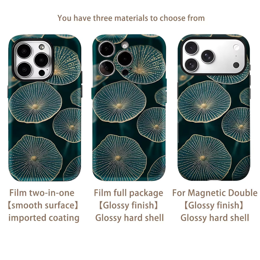 Lunar Discs Handyhülle für iPhone 17 16 15 14 Pro Max Plus Multicolor – Robuste Einzel- und Doppelschicht-Hülle mit Magnetfunktion - Bild 2