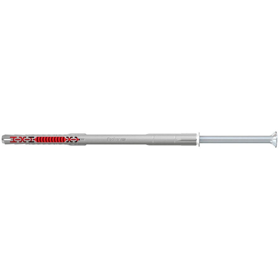Fischer Langschaftdübel DuoXpand T Senkkopfschraube in Grau, Durchmesser: 10 mm, Länge: 180 mm - Bild 2