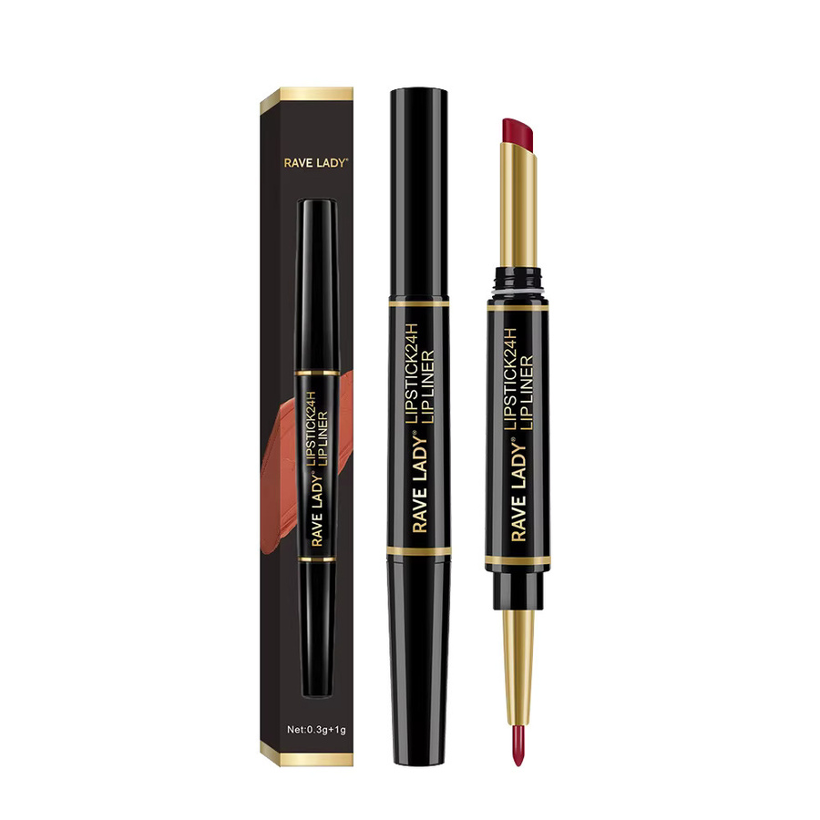 Rave Lady 2 in 1 Matter Lippenstift und Lipliner, Damen - Bild 5