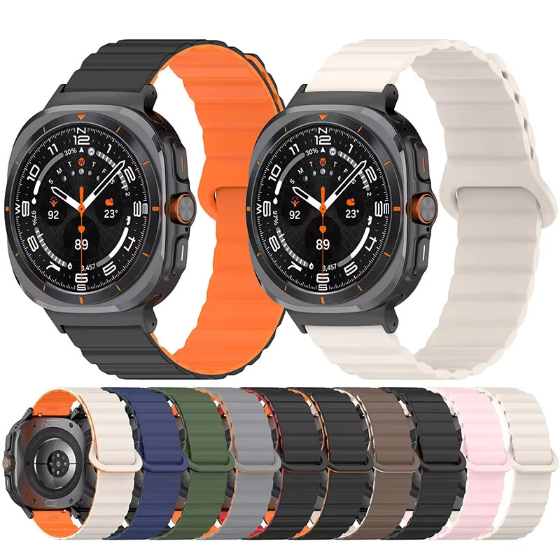 Samsung Galaxy Watch 7 Ultra Uhrenarmband, Silikon, 47 mm - Bild 4