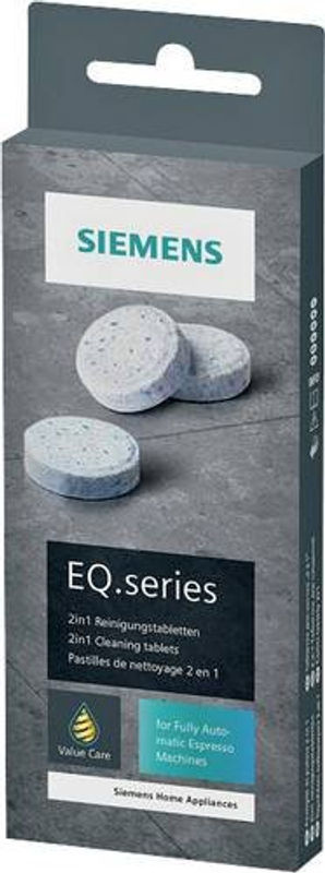 Siemens EQ.series 2in1 Reinigungstabletten, 10 Stück, Weiß - Bild 2
