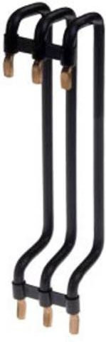 Siemens Reihenverbinder 5ST37931 in Schwarz, 10mm2, 80A, 450V, 3 Stück - Bild 1