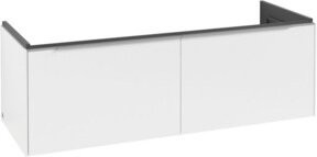 V&B Waschtischunterschrank Subway 3.0 in Weiß glänzend, B/T/H: 127,2 x 42,9 x 47,8 cm - Bild 1