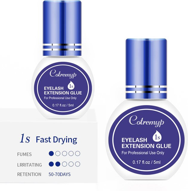 Cotremyp Wimpernverlängerungskleber, 5 ml, Gelb, Unisex - Bild 1