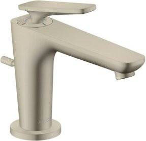 Hansgrohe Axor Citterio C Einhebelmischer für das Waschbecken in Beige mit Pop-up-Abfluss und 12,8 cm Ausladung - Bild 1