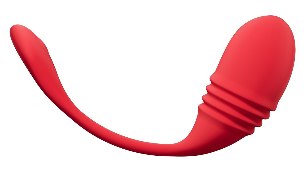 Lovense Vulse Vibro-Ei mit Stoß-Funktion in Rot - Bild 2
