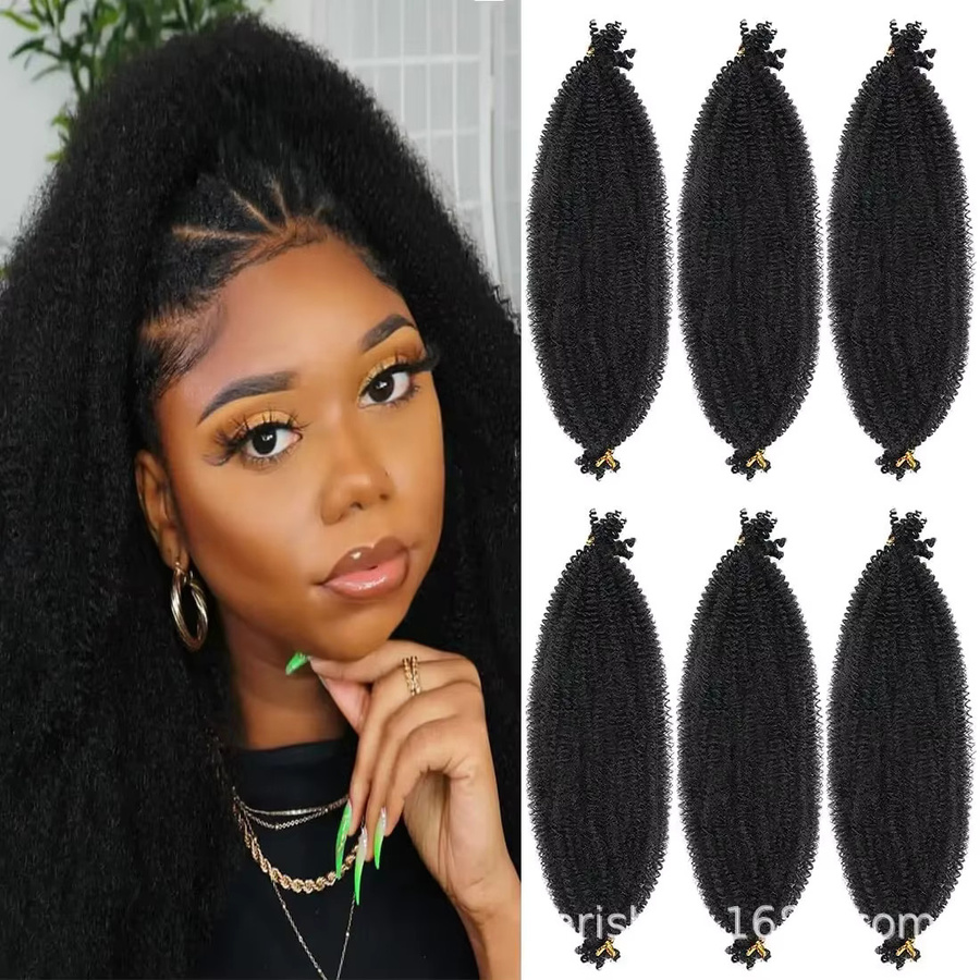 BitLamb Haarverlängerung Marley Geflecht, Synthetische Faser, Damen - Bild 1