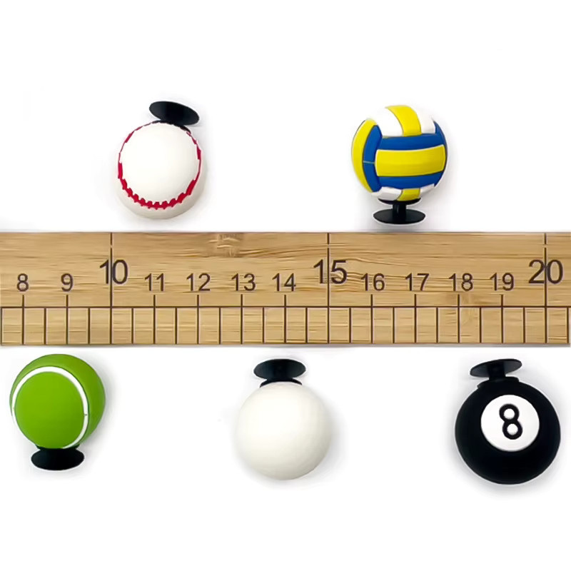 Lanxi League Schuh-Charms, Basketball Fußball Serie, Kinder - Bild 3