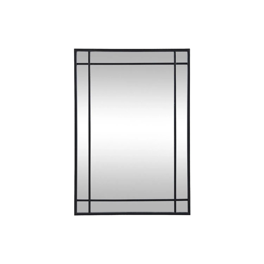 Wandspiegel Hisae von Vente-unique in Schwarz im industriellen Design aus Metall, Breite: 60 cm - Bild 2
